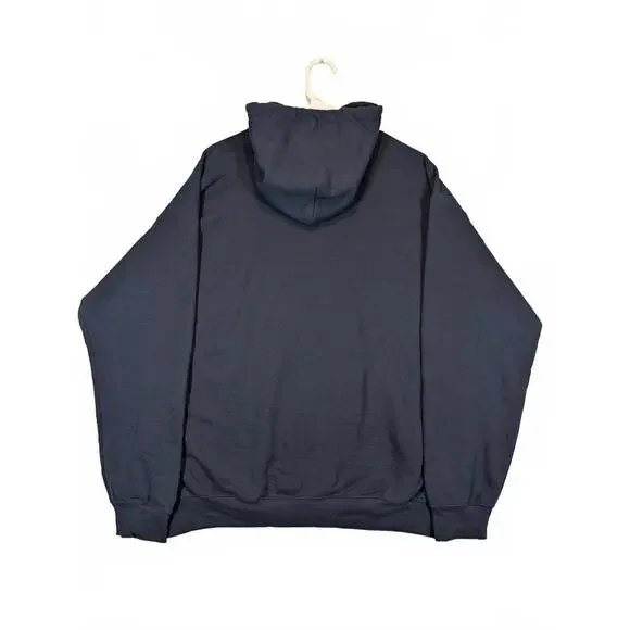 New England Patriots NFL Hoodie Pullover Fanatics Blue Sweatshirt Mens Large - Picture 2 of 7